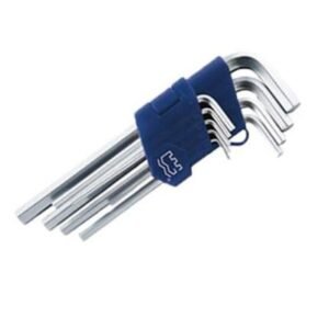 CC-338709: Great Wall Seiko _9pcs plastic insert matte flat head lengthened inner hexagonal wrench set 1.5-10mm / 1 set